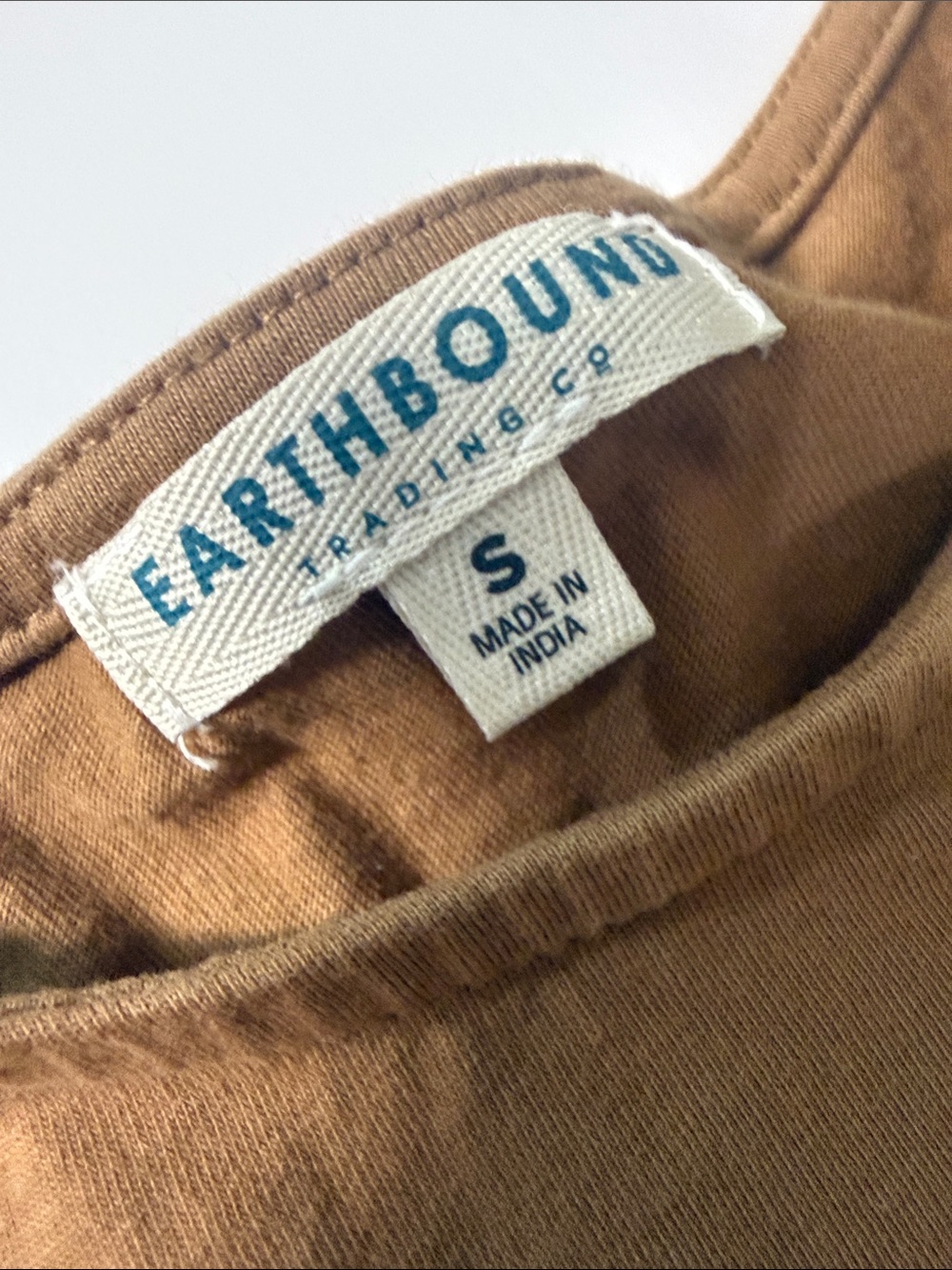 EARTHBOUND Brown Floral-Sleeve Long-Sleeve Tee - Picture 4 of 6